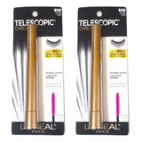 L'oréal Paris Telescopic Rimel Mascara De Pestañas 2pz