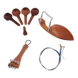 Piezas Y Accesorios Para Violín 4/4, Soporte Para Barbilla,