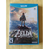 Videojuego Legend Of Zelda Breath Of The Wild Para Wii U