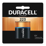 Bateria Duracell De Litio High Power 223 De 6v 