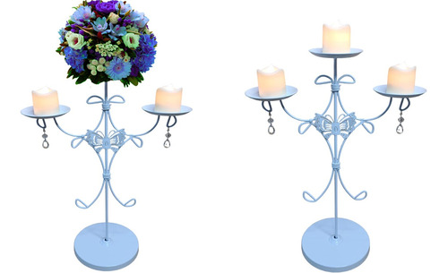 Candelabro , Porta Vela ,  Con Cairel 