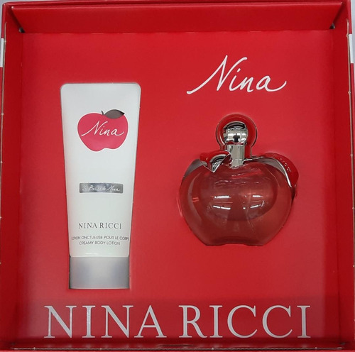 Perfume Nina X 80ml Nina Ricci Estuche + Labial Original