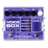 Pedal De Efecto Electro-harmonix Voice Box  Lila