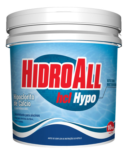Cloro Hypo Hidroall (10 Kg)(frete Grátis Sul E Sudeste)
