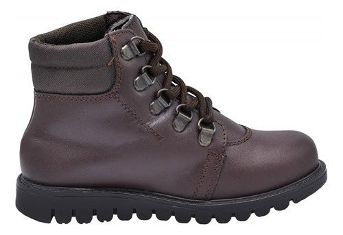 Zapato Bota Niño Blasito 21i240 Piel Café Escolar 18 Al 21.5