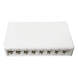 Switch 8 Puertos Lan Rj45 10/100 Teletrabajo - Tecnomati