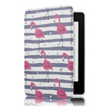 Capa Kindle Paperwhite Wb ® Ultra Leve Auto Liga/des Cor Flamingos