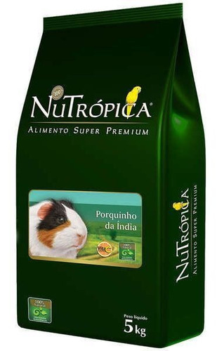 Ração Nutropica Porquinho Da India Natural Adulto 5kg