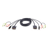 Cable Kvm Dvi-d Usb Single Link De 1,8 M Aten 2l7d02u