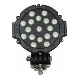 1 Faro Proyector 150mts 17leds 51w 3700lm 12/24v Unidad Cta