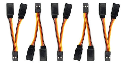 Separador De Cables Tipo Servo Jr/futaba De 1 A 2 En Y, 5 Un