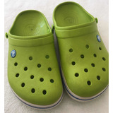 Crocs Verdes Niño. Originales! M 7 W 9 (nro.  38/39)