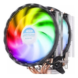 Cooler Fan Processador Intel Amd Ryzen I7 I5 Led Rgb Gamer