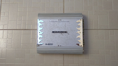 Módulo Amplificador Charger A-600 4 Canais 400w Rms Potencia