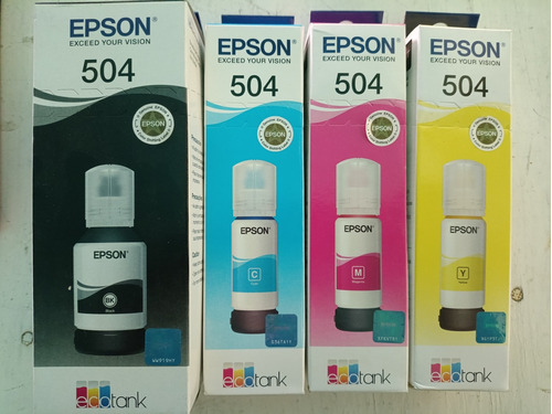 Kit Tintas Epson 504