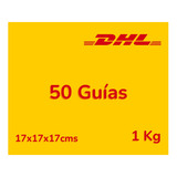 50 Guía Dhl Prepagada Día Siguiente 1kg