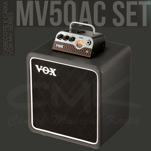 Amplificador De Guitarra Vox Mv Series - Mv50 - Ac Set