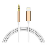 Cable Ficha Compatible Con iPhone A Miniplug Aux 3.5mm 1mt