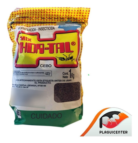 Hormiguicida Mix Hortal Cebo Granulado Mata Hormigas X 1 Kg