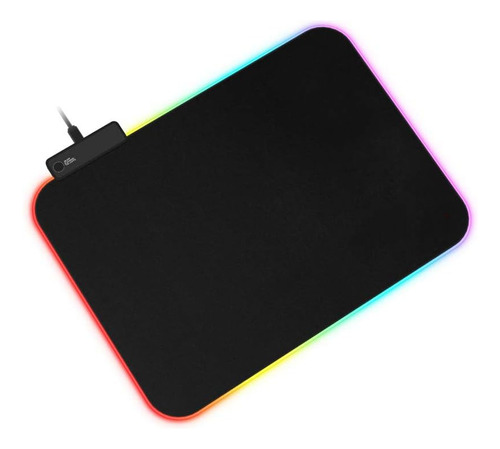 Mouse Pad Rgb Gamer 36 X 26cm Retroiluminado Antideslizante