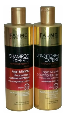 3 Shampoo O Acondiccionador Expert Fasmc
