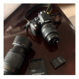  Nikon D5200 Dslr, Dos Lentes (18 - 55 Mm), (55 - 200 Mm)