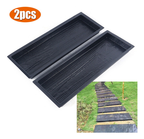 Patio Wood Grain Concrete Pavers Driveway Mold Concrete  Lvv