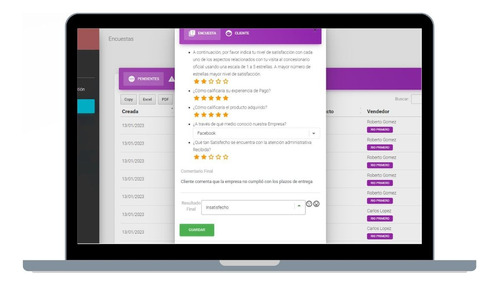 Software De Encuestas De Clientes P/ Empresas Y Comercios