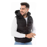 Chaleco Inflable Inflada Hombre Negro