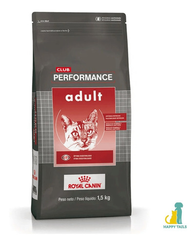 Club Performance Gato Adulto X 1,5 Kg - Happy Tails