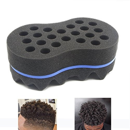 Riorand Magic Twist Hair Sponge, Barber Sponge Brush 2 En 1,