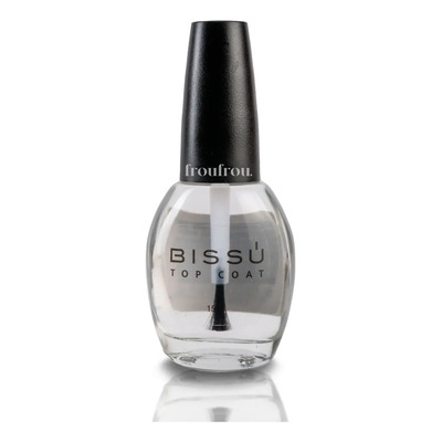 Esmalte De Uñas Top Coat Bissú Froubissuesmaltetopcoat Esmalte Top Coat De 15ml De 1 Unidades Color Transparente | MercadoLibre