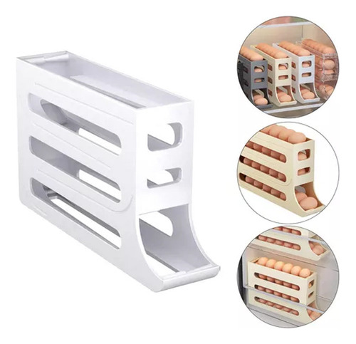 Bandeja Organizadora Para Huevos Para Refrigerador, 2 Unidad