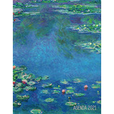 Claude Monet Agenda 2021: Nenufares | Impresionismo Frances