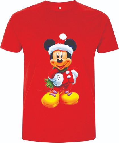 Camisetas Navidad Navideñas Mickey Mouse Navidad Ii