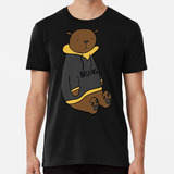 Remera Boston Bruin En Una Sudadera Con Capucha Algodon Prem