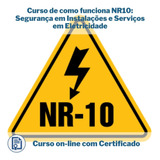 Curso Ead Videoaula Nr10 Instalações Elétricas + Certificado