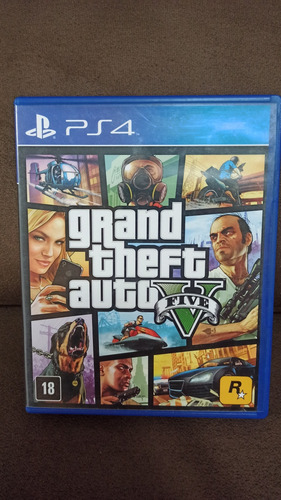 Jogo Ps4 Gta 5 Grand Theft Auto V