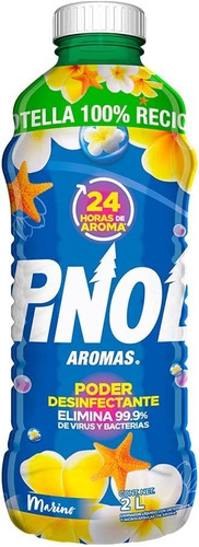 Limpiador Multiusos Líquido Pinol Aromas Marino 2 Litros