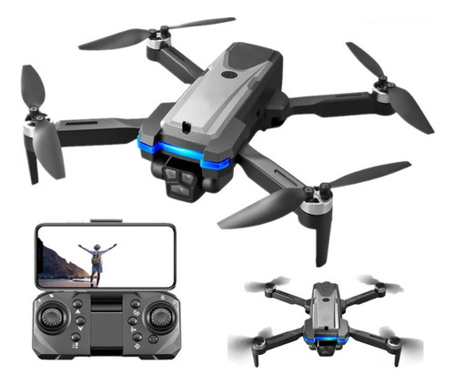 Drone S8s Pro Max Motor Brushless Camera Hd 4k 2 Baterias