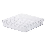 Organizador Acrílico Colmeia 5 Divisórias 36,5x 36,5x 7,5cm