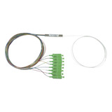 Splitter (divisor Óptico) Tipo Plc, De 1x8, Conector Sc/apc