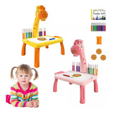 Mesa Projetor Desenho Infantil Brinquedo Pintura Oferta