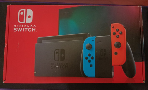 Nintendo Switch 32gb Standard Rojo Neónazul Neón Y Negro