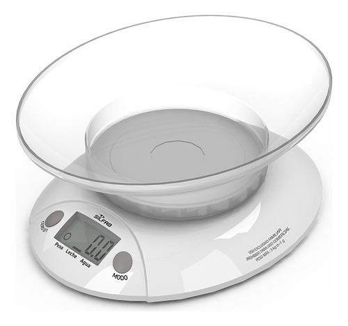Balanza Digital De Cocina Silfab Con Bowl  Bc301  3kg