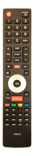 Control Remoto Led Bgh Sanyo/jvc Netflix 3843 R6843 Smartobl