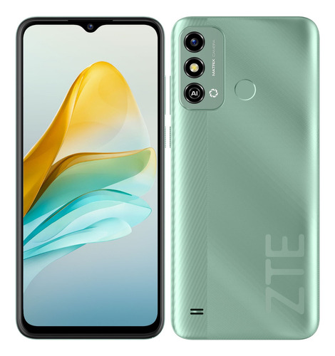 Zte Blade A53 4gb (2gb Ram + 2gb Ram Dinámica) 32gb Memoria Interna Cámara 8+5mpx Liberado Verde