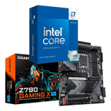Kit Intel Core I7 14700k  Gigabyte Z790 Gaming X 