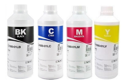 4 Litros Tinta Compatível Epson L355 L375 L395 L3110 L3150