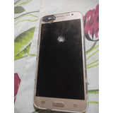 Celular Samsung Galaxy J5 Com Tela Quebrada E Faltando A Bat